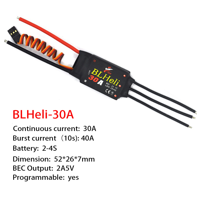 1-3 buah Brushless ESC BLHeli  - Fpv Drone Esc ulasan dan harga