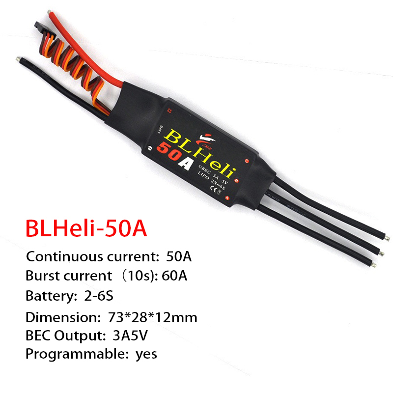 1-3 buah Brushless ESC BLHeli  - Fpv Drone Esc ulasan dan harga