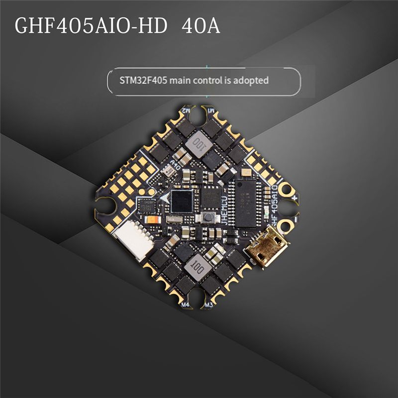ABTI-GHF405AIO-HD 40A Pengontr - Fpv Drone Flight Controller ulasan dan harga