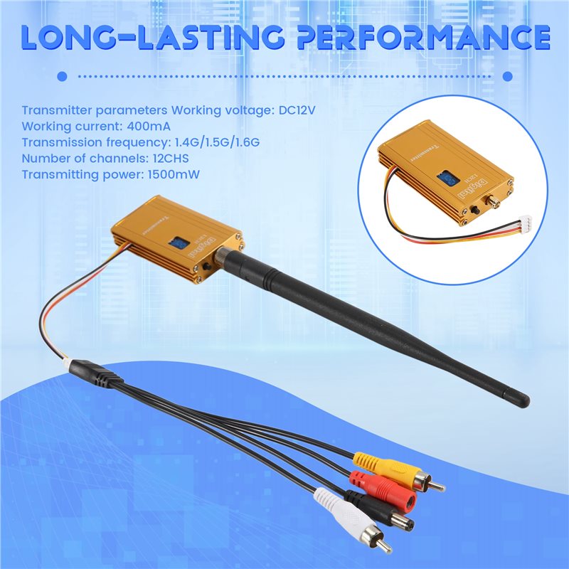 A48U 1.5G 1.5W FPV VTX 12CH 15 - Fpv Drone Vtx ulasan dan harga
