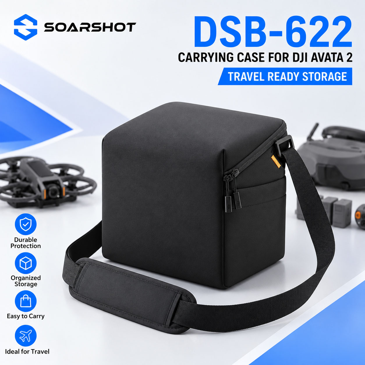 Tas Jinjing SOARSHOT untuk DJI - Fpv Drone Bag ulasan dan harga