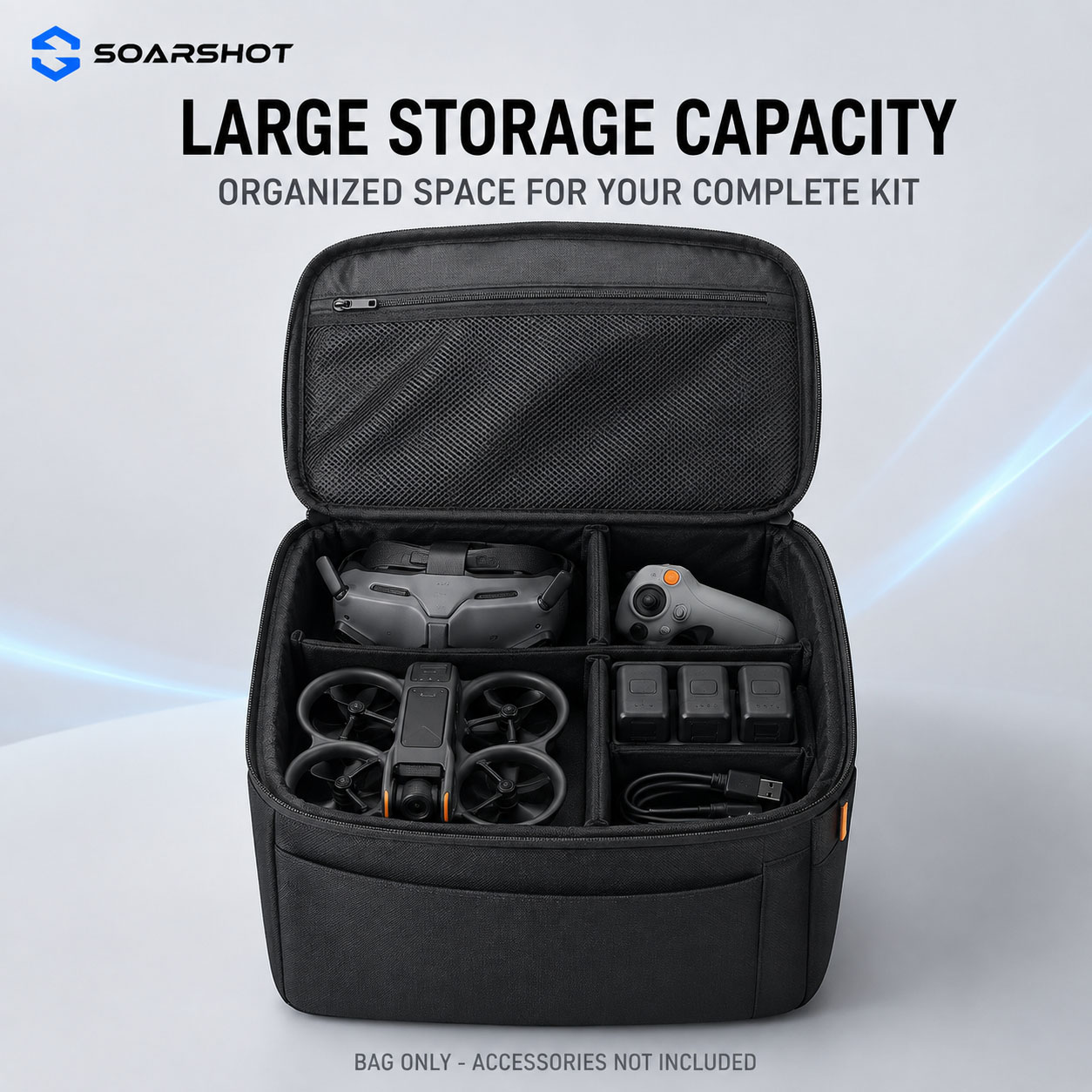 Tas Jinjing SOARSHOT untuk DJI - Fpv Drone Bag ulasan dan harga